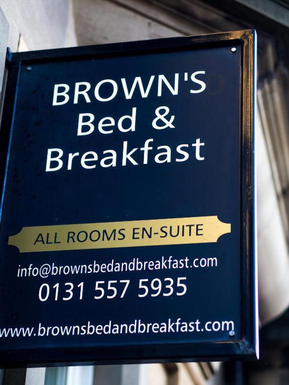 Browns Bed And Breakfast Edynburg Zewnętrze zdjęcie